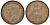 Великобритания 1 пенни 1938 Георг VI (1936-1952) KM 845, Spink 4114 бронза 51-2322