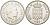 Монако 10 франков 1966 100 лет восхождению на престол Карла III KM 146 серебро UNC 1525-1325