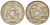 БЕЛЬГИЯ 10 САНТИМОВ 1922 BELGIE KM 86 медно-никель 212-935