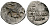 Русское Царство денга 1547-1584 Иван IV Васильевич, Московский  монетный двор, 0,34 ГР ГиК №61 серебро 262-1525
