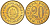 Югославия 20 пара 1979 KM 45 латунь UNC 4582-921