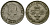 Маврикий 1/4 рупии 1978 Елизавета II (1952- ) KM 36 медно-никель 4564-727