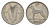 Ирландия 6 пенсов 1934 волкодав KM 5 никель 4623-635