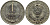 СССР 1 рубль 1991 M KM 134а.2, Федорин 48 медь никель цинк aUNC 4382-526