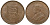 Джерси 1/12 шиллинга 1911 Георг V (1910-1936) KM 12 бронза 4389-344