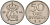Швеция 50 эре 1964 U, Густав VI Адольф (1950-1973) KM 837 медно-никель 4380-447