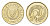 Кипр 1 цент 1998 KM 53.3 никель латунь UNC 4651-452
