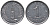 Франция 1 сантим 1970 пятая республика KM 928, Le Franc 106.19 нержавеющая сталь 4124-428