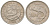 Мальта 10 центов 1986 золотая макрель KM 76 медно-никель 4528-1249