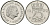 Нидерланды 25 центов 1979 Юлиана (1949-1980) KM 183 никель 96-254