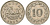 Мальта 10 центов 1972 баржа Великого магистра KM 11 медно-никель 4137-922