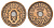 Дания 5 эре 1928 N, Кристиан X (1912-1947) KM 828 бронза 4700-821