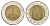 Египет 1 фунт 2008 сфинкс KM 940a биметалл 4673-837