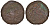 Россия деньга 1749 Елизавета (1741-1762) Биткин 359 медь 45-935