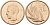 Бельгия 20 франков 1981 Belgie KM 160 никель бронза UNC 189-942