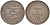 ТУНИС 5 САНТИМОВ 1917 АН1336, MUHAMMAD al-NASIR BEY KM 235 бронза 4523-816
