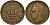 Швеция 2 эре 1862 Карл XV (1859-1872) KM 706 бронза 1530-843