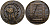 Швейцария медаль 1938 Medaille Assemblée Generale SOCIETE SUISSE DE CHRONOMETRIE 1938, Швейцарское хронометрическое общество, диаметр 49 мм. бронза 00-817-31
