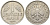 ФРГ 1 марка 1950 G KM 110, J. 385 медно-никель 4132-1027