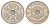 Дания 5 крон 1990 Маргрете II (1972-2024) KM 869 медно-никель UNC 175-442