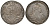 Росиия 1 рубль 1739 Анна Иоановна (1693-1740), Московский тип, 5 жемчужин в прическе. Биткин 205 серебро 10-011-20
