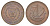 Кипр 5 милей 1970 KM 39 бронза UNC 4648-1021