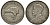 Новая Зеландия 1 флорин 1934 Георг V (1910-1936), птичка киви KM 4 серебро 272-1231