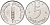 ФРАНЦИЯ 5 САНТИМОВ 1962 ПЯТАЯ РЕСПУБЛИКА KM 927, LE FRANC 124.4 хромированная сталь 105-423