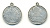 Бавария 1 талер 1775 А, Максимилиан III Иосиф (1745-1777), мадонна, на подвеске КМ 234.2, Dav. 1954 серебро 11-208-42