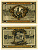 ЭРБАХ-ОДЕНВАЛЬД, ГЕРМАНИЯ 1 МАРКА 1918-1919 НОЯБРЬ 1918 - 1 АПРЕЛЯ 1919, НОТГЕЛЬД, ЗЕМЛЯ ГЕССЕН Geiger 135.01 бумага аUNC 8613-15-3-2