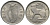 Ирландия 3 пенса 1963 заяц KM 12a медно-никель 4164-463