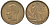 Бельгия 20 франков 1981 BELGIE KM 160 никель бронза 4123-1222
