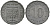 Хаген 10 пфеннигов 1917 Funck 184.1A, Men05 10124.1, Men18 12615.1 цинк 116-531