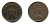Великобритания 1 пенни 1974 Елизавета II (1952-2022) КМ 915, Spink B1 бронза 4110-814