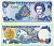 Каймановы острова 1 доллар 2001 Елизавета II (1952-2022), рыбка, серия С/3 Pick 26 b бумага 2197-7-1-1