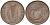 Ирландия 1 пенни 1975 птичка KM 20 бронза 92-145