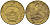Венгрия 2 форинта 1983 BP KM 591 латунь UNC 4563-934