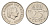 Нидерланды 25 центов 1964 Юлиана (1948-1980) KM 183 никель 4658-828