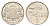 Латвия 1 лат 2004 гриб KM 67 медно-никель UNC 4679-321