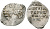 Великое Княжество Московское копейка 1535-1547 Иван IV Васильевич, Новгородский монетный двор, 0,69 гр. ГиК №75 серебро    262-365