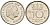 Нидерланды 10 центов 1971 Юлиана (1948-1980) KM 182 никель  4602-532