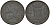 Бельгия 1 франк 1941 Belgique - Belgie, Леопольд III (1934-1947), германская оккупация, Вторая мировая война KM 127 цинк 4161-356