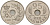 Дания 25 эре 1967 С; S, Фредерик IX (1947-1972) KM 850 медно-никель    4603-847