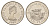 Джерси 10 пенсов 1992 Елизавета II (1952-2022) KM 57.2 медно-никель UNC 4118-453