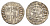 Киликийская Армения трам 1226-1271 Хетум I и царица Забель, держат крест/лев с патриаршим крестом  серебро    1516-722