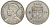 Фиджи 1 флорин 1934 Георг V (1910-1936), герб Фиджи KM 5 серебро    91-1213