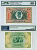 Гваделупа 100 франков 1944 в слабе PMG 50 (about Uncirculated). Свобода, товары торговл Pick 29 a  бумага  aUNC 452-3-27