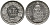 ШВЕЙЦАРИЯ 1/2 ФРАНКА 1990 В KM 23а.3 медно-никель 4528-565