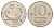 Израиль 10 шекелей 1983 JE 5743 KM 119 медно-никель 4624-135