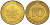 ФРГ 10 ПФЕННИГОВ 1972 F KM 108, J. 383 сталь плакированная латунью 4548-817